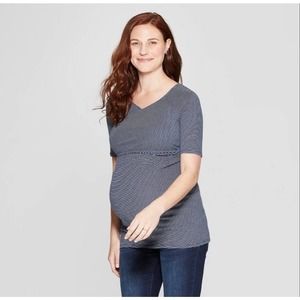 Isabel Maternity Crossover Maternity Nursing Shirt